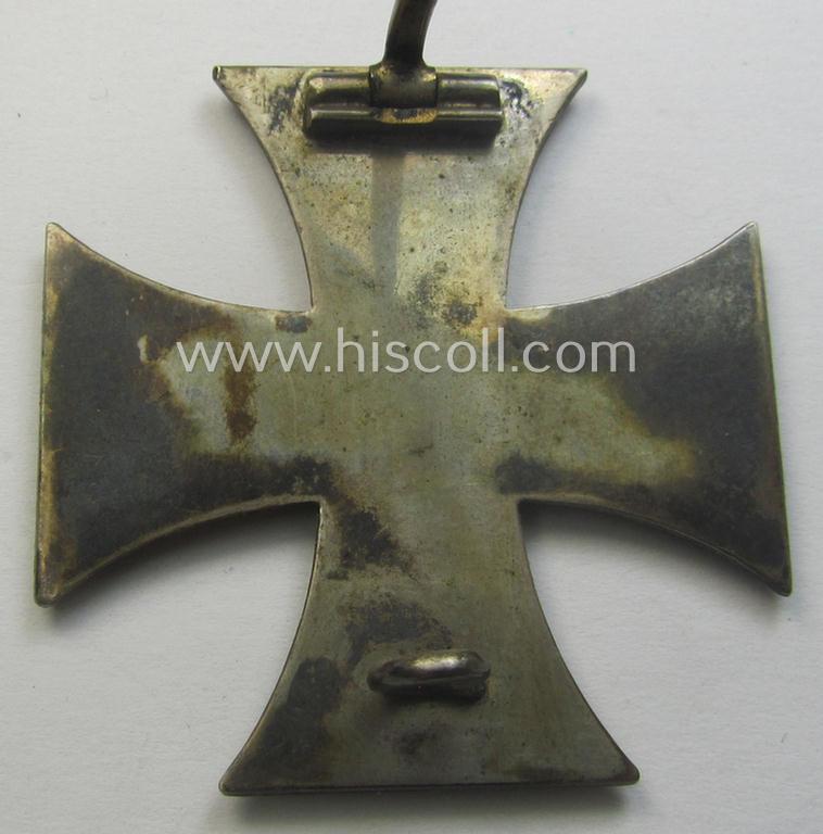 WWI-period 'Eisernes Kreuz 1. Klasse' being a (typical) non-converse-shaped example showing the makers'-designation: 'K.A.G.'