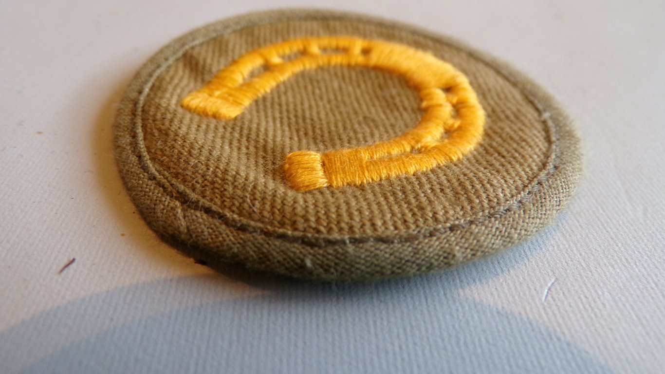 Tropical Army Qualified Farrier Sleeve Badge