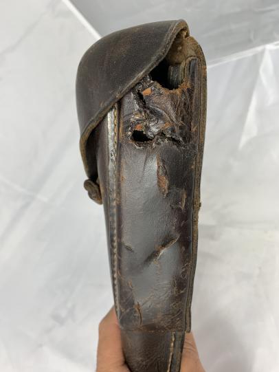 WH (Heer)/Waffen-SS Leather P08 Holster -1937-