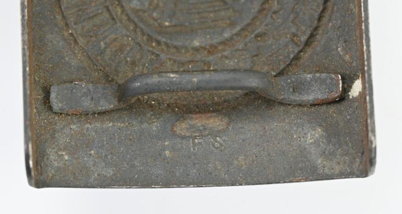 German WH/KM Beltbuckle 'JFS'