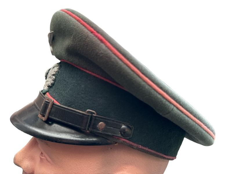Wehrmacht Army (Heer) EM/NCO Panzer visor cap ‘Schirmmütze’