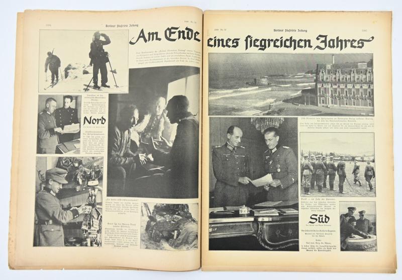 German Berliner Illustrierte Zeitung Newspaper 1940