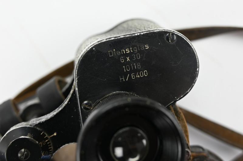 German WH Binocular 6x30 in Carrying Case