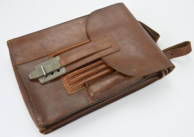 German WH Officer Mapcase I.R. 76 with content
