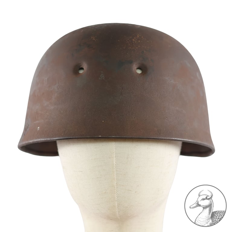Stahlhelm Fallschirmjäger Glocke Scheunenfund