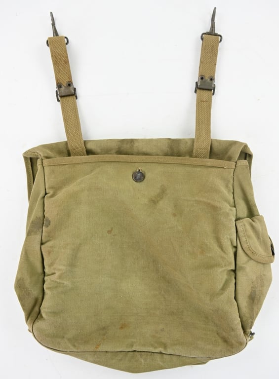 US WW2 Named 507th PIR Camo Musset Bag
