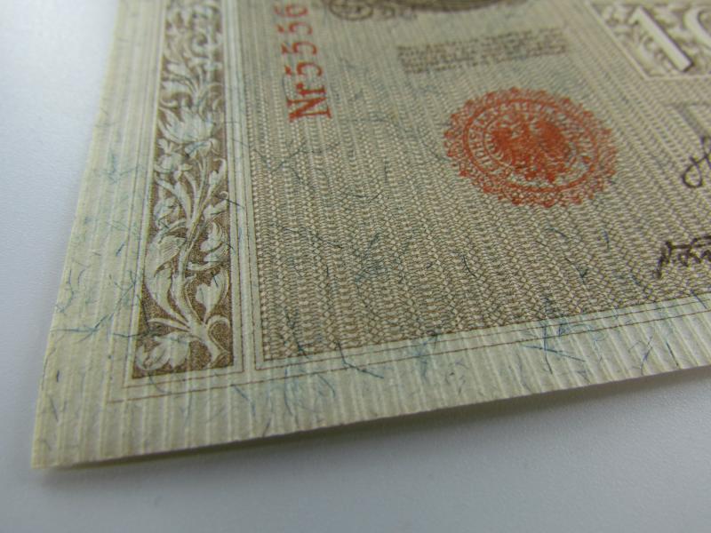 Deutsches Reich, 1000 Reichsmark  1910