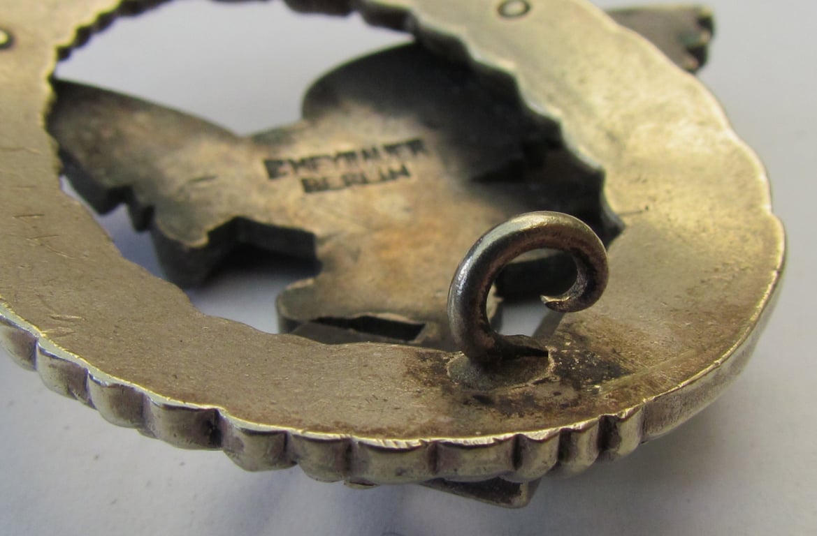 Luftwaffe Observer Badge by P. Meybauer, Berlin – Early Tombak/Buntmetall