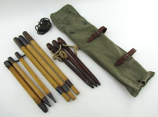 Shelter Quarter Equipment (Zeltbahn Ausrüstung) with "Teno" Stamp