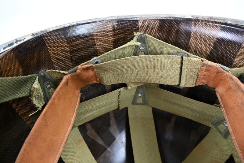 US WW2 Airborne 517th Parachute Infantry Regiment Camouflage Helmet