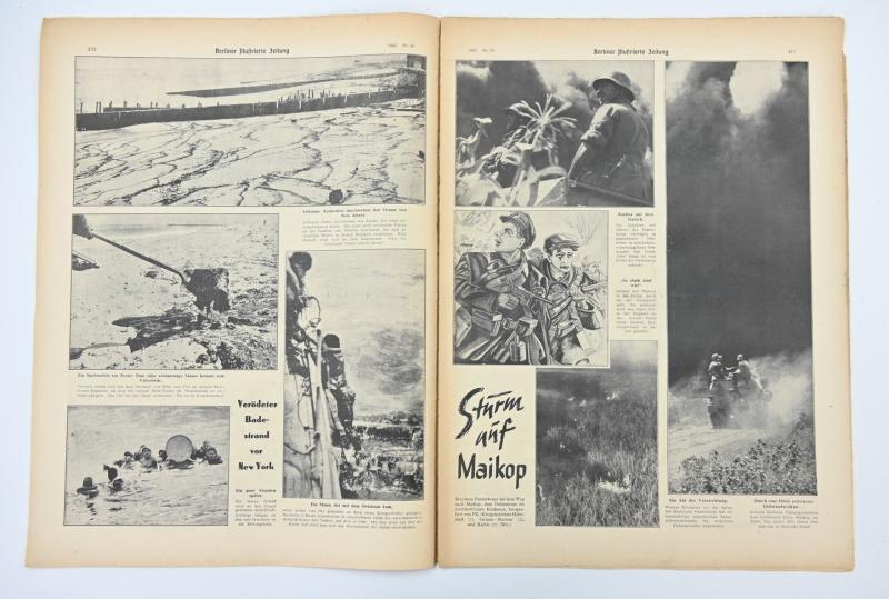 German Berliner Illustrierte Zeitung Newspaper 1942