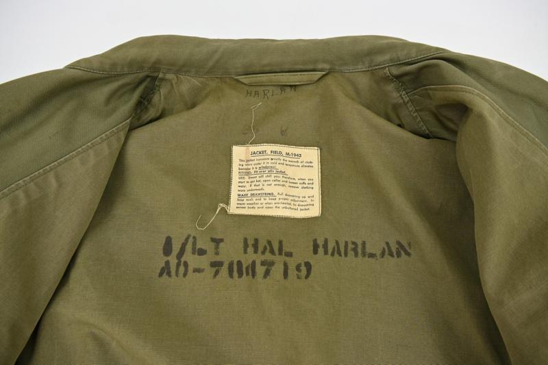 US WW2 M-1943 M43 Combat Jacket 101st Airborne Division