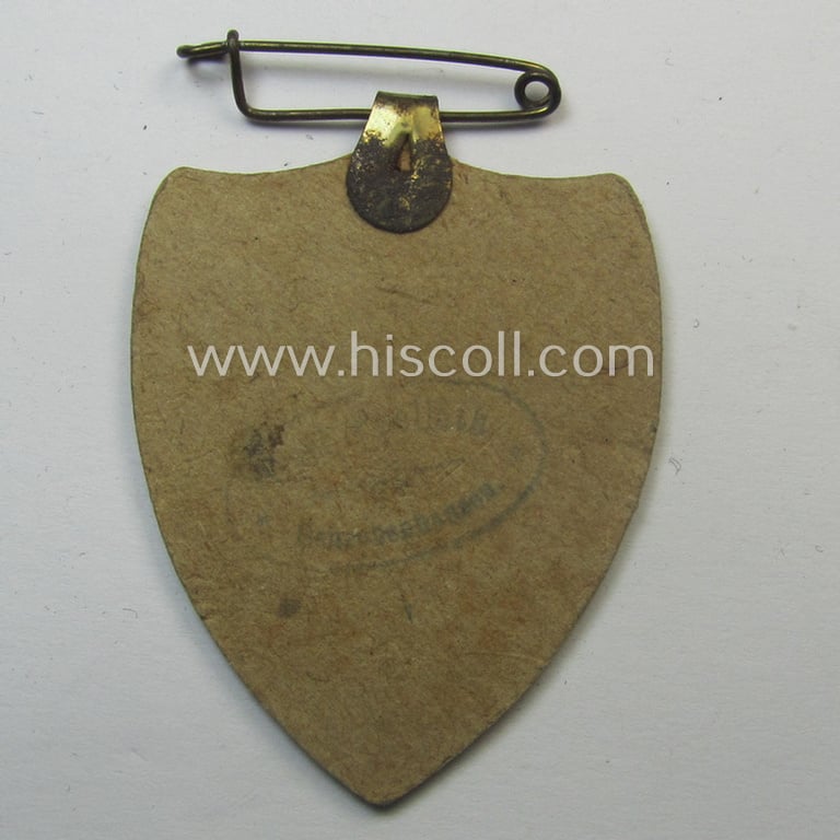 Commemorative - rarely found and very early-period! - carton-based: 'Deutscher Turnerbund'-related 'tinnie' entitled: 'Turn- u. Sportverein - Prien / Chiemsee - 50 jährige Gründungsfeier - 18. u. 19. Aug 1928'