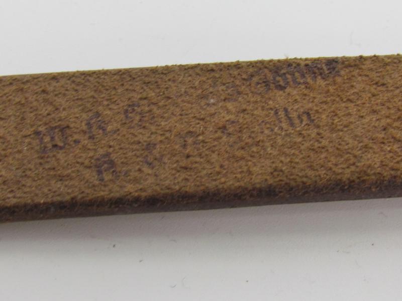 SA/NSDAP Brown Y-Strap - RZM Marked