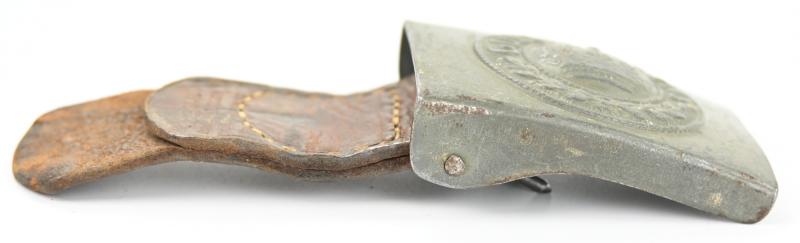 German WW1 Beltbuckle with Tab 1918