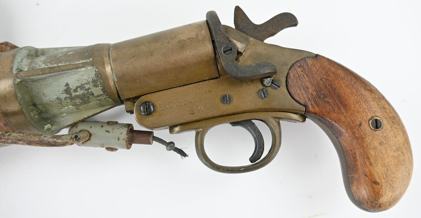 British WW2 Schermuly Line Throwing Pistol