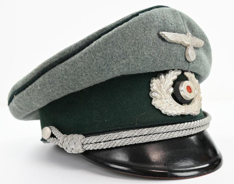German WH Heer Officer Administrative Visor Cap