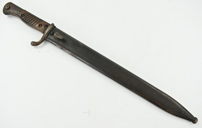 German WW1 M-1898/05 Bayonet with Scabbard