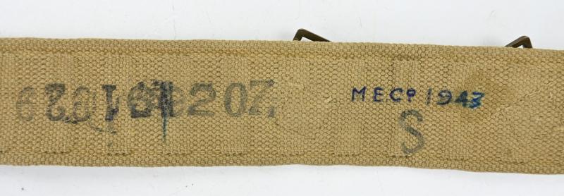 British WW2 Combat Belt 1943