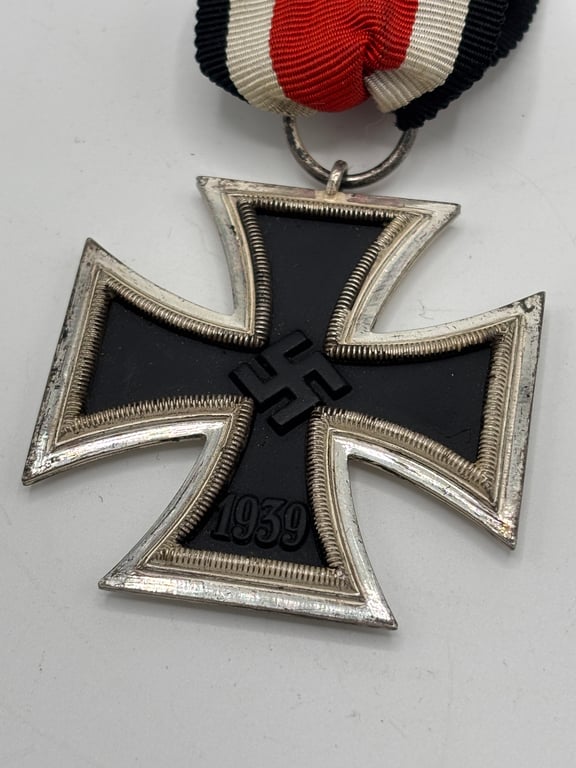 WH Iron Cross Second Class with Ribbon - Unmarked