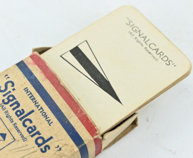 US WW2 International Signal Cards Set