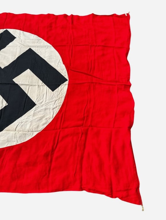 Large NSDAP Double-Sided  Flag – Dutch Wartime Manufacture