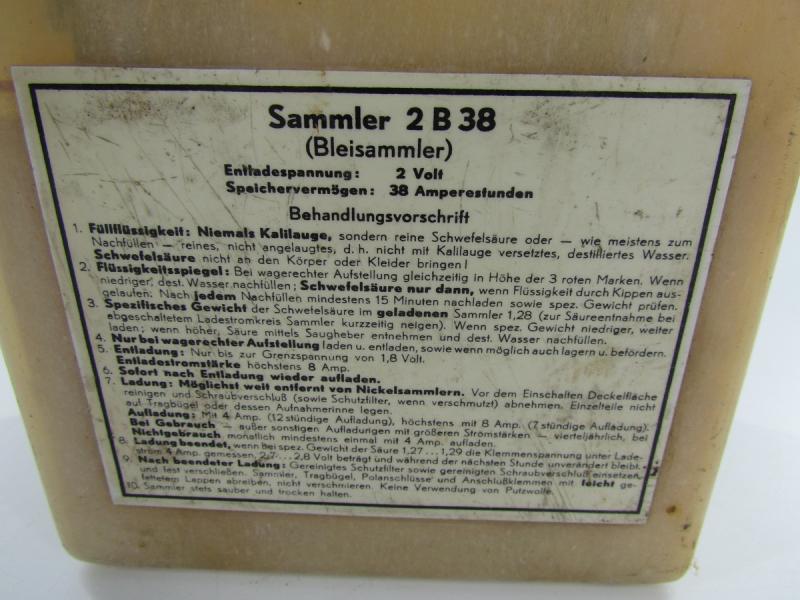 Torn E.b Sammler 2b 38 battery