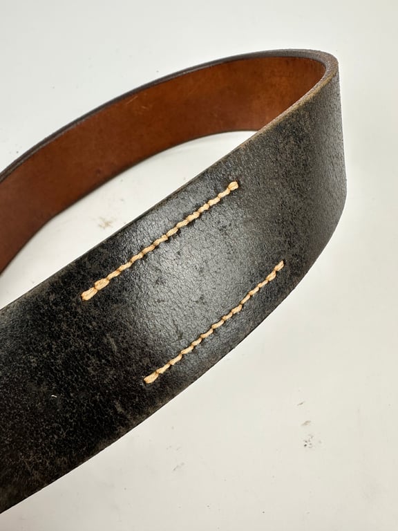 German Leather belt ( cut off)