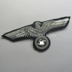 WH (Heeres) officers'-type, hand-embroidered breast-eagle (ie. 'Brustadler für...