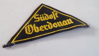 Hitler Youth Sleeve Triangle Südost Oberdonau