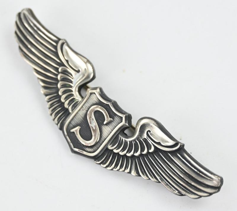 USAAF Sterling Silver Service Pilot Wing