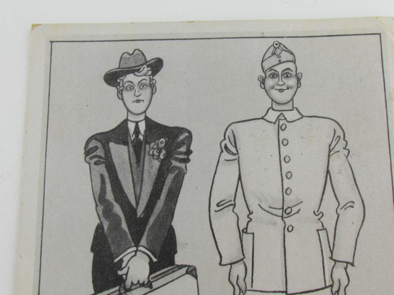 Third Reich era 'Barlog' Postcard