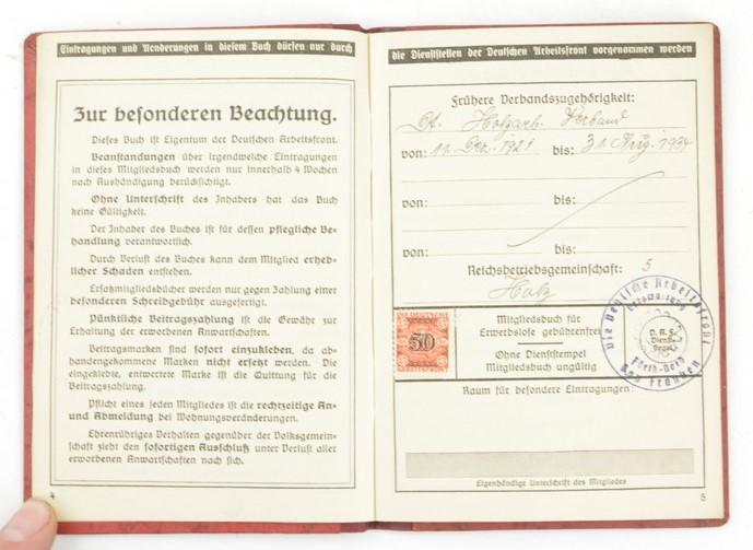 German DAF Memberpass