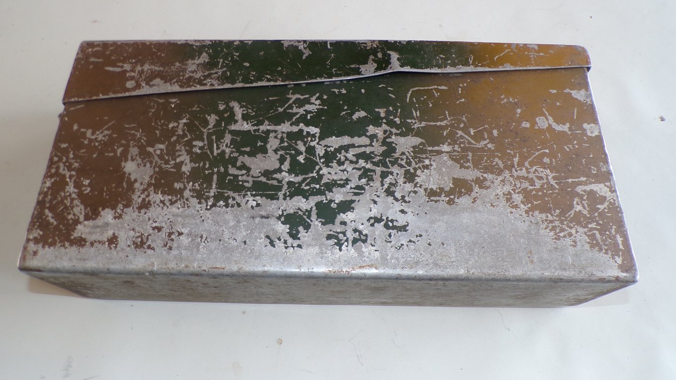 Normandy Camo Slanted-Lid Aluminium MG34 Ammo Box