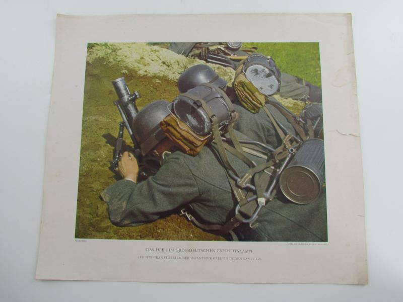 German.Printed Photo,”Das Heer Im Grossdeutschen Freiheitskampf