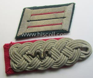 Single, WH (Heeres) officers'-pattern 'cyphered' shoulderboard: 'Major einer...
