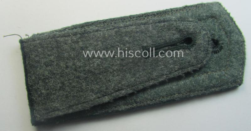 Single - and actually not that often seen! - WH (Heeres) NCO-type (ie. 'M36-/M40'-pattern- and 'pointed styled') 'cyphered' shoulderstrap as was intended for usage by an: 'Uffz. des Pionier-Rgts. 14'