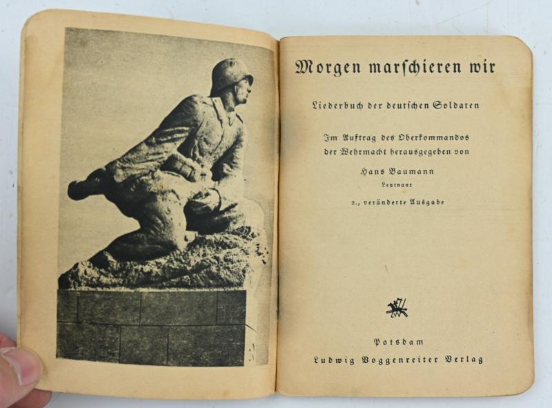 German WH Songbook 'Morgen Marschieren Wir'