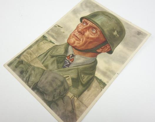German "Willrich" Type postcard "Oberst Brauer"