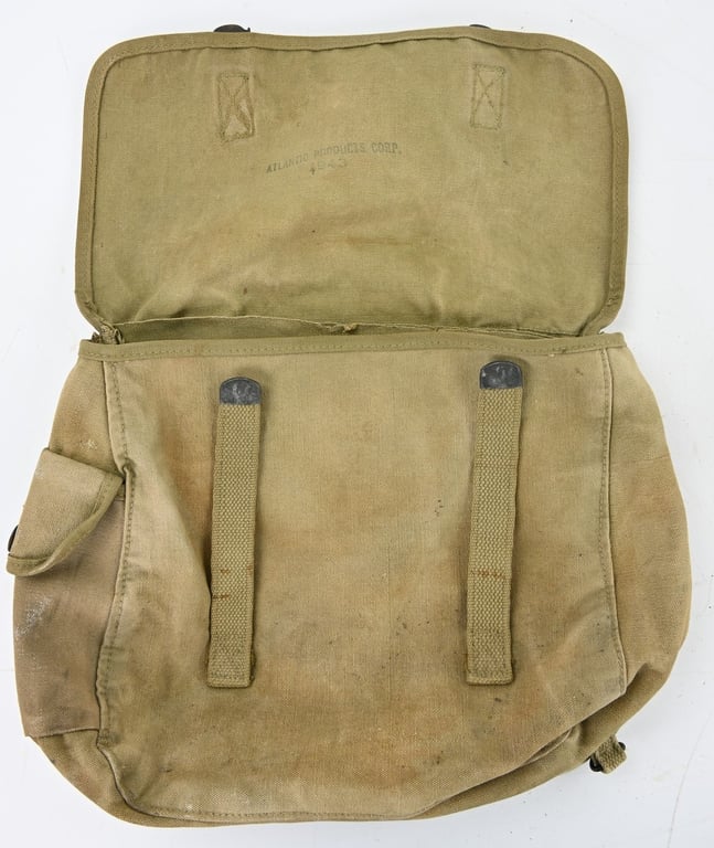 US WW2 M-1936 Musset Bag with Messtin 'Groesbeek'