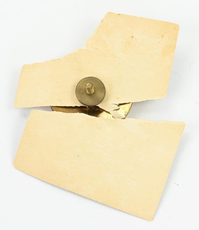 US WW2 EM Visor Cap Insignia