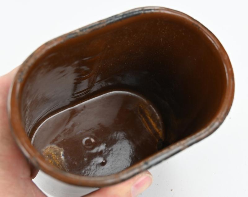 German Feuerhand Enamel Storage Container