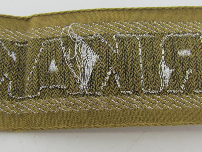 Wehrmacht (Heer) Tropical ‘Afrikakorps’ cufftitle