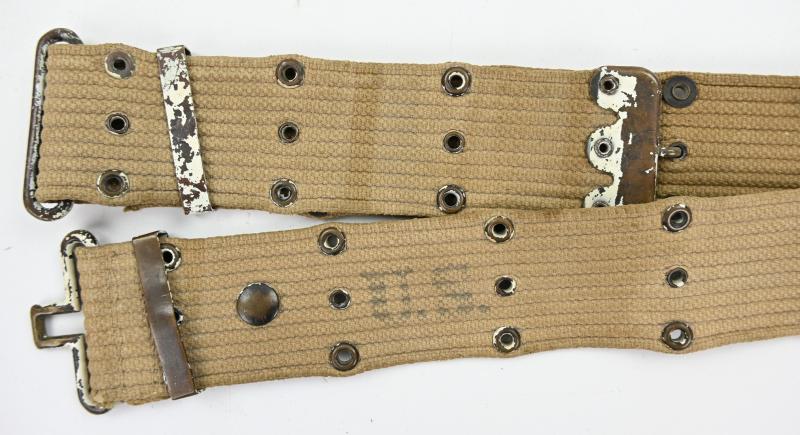 US WW2 M-1936 Pistol Belt 'Winter Camo'