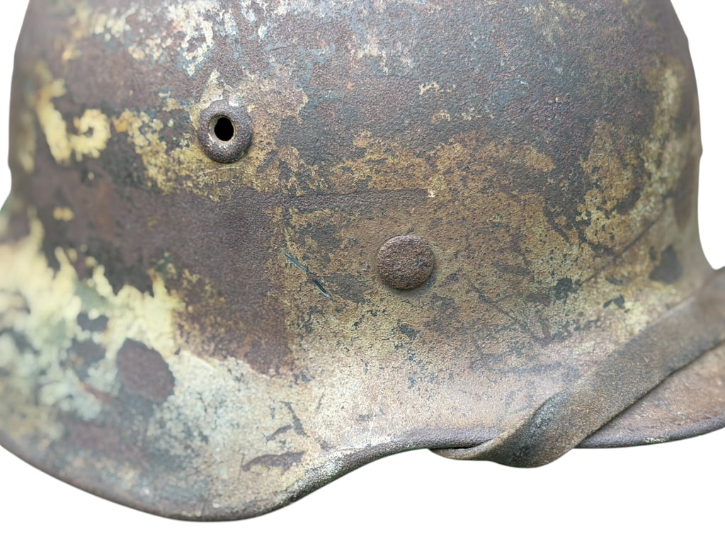 WH (HEER) M40 Camouflaged Helmet