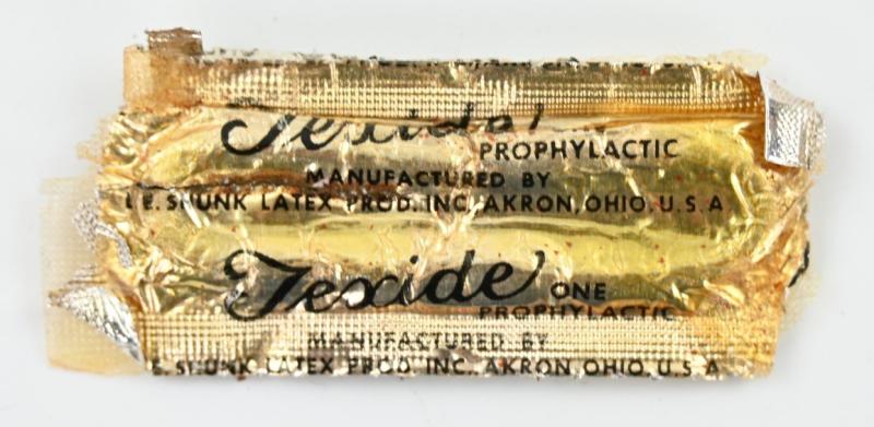 US WW2 Prophylactic Condom Texide