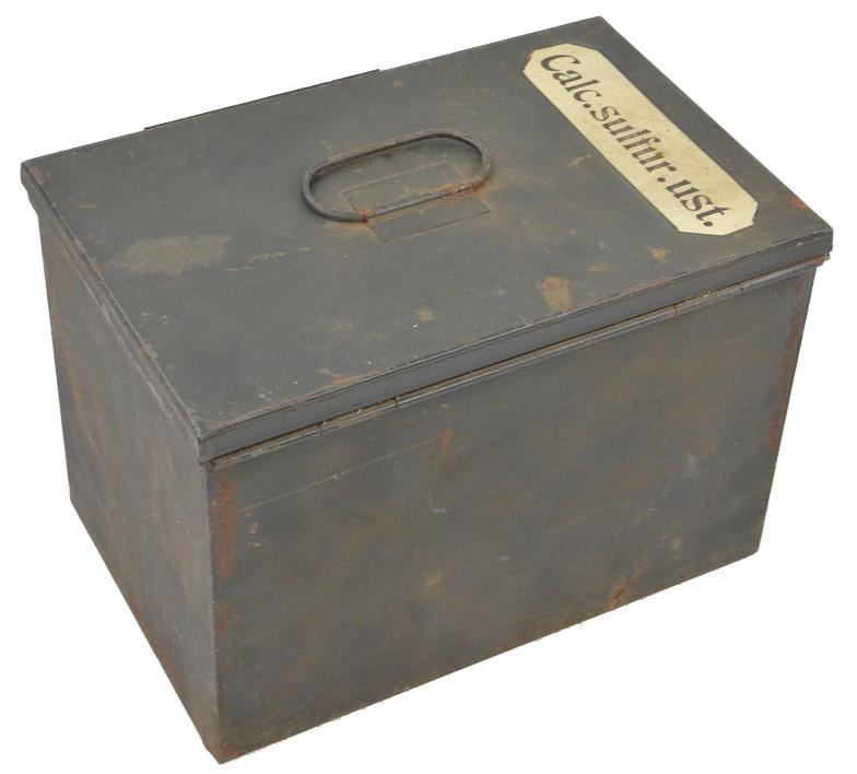 German WH Medical Box "Calc. sulfur. ust"