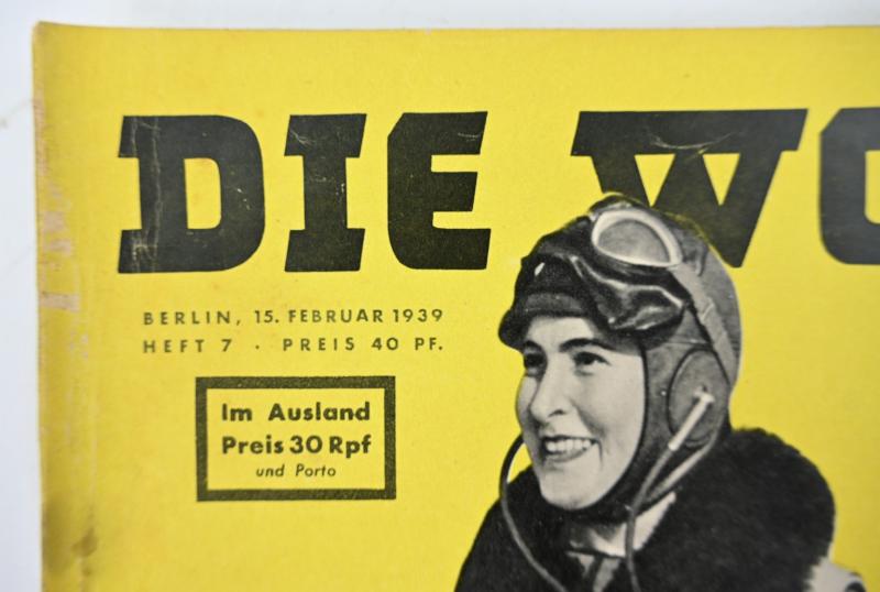 German Third Reich Magazine 'Die Woche' 1939