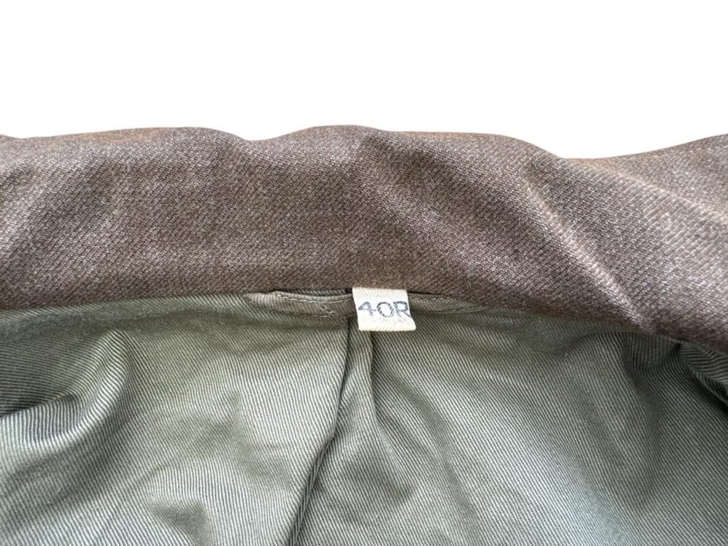 US WWII Glider Artillery Ike Jacket and Garrison Cap