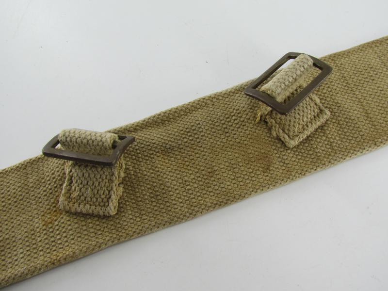 British WWII Webbing Combat Belt